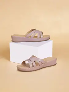 Forever Glam by Pantaloons Women Open Toe Slip On Flats