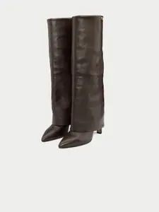 Oroh Women Pointed Toe Slim Heel Boots