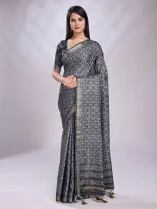 Mitera Embellished Pure Silk Designer Saree