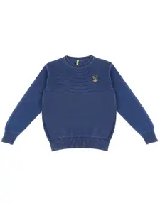 Gini and Jony Boys Pullover with Applique Detail