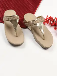 Luxyfeel Women Open Toe T-Strap Flats