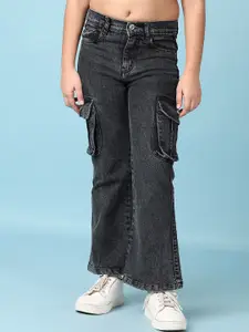 V-Mart Girls Mid-Rise Denim Jeans