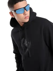 WROGN Men Cotton Hooded Sweatshirt