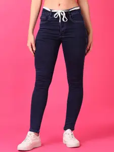 V-Mart Women High-Rise Low Distress Stretchable Jeans