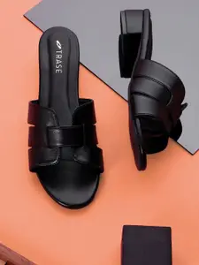 TRASE Women Block Heel Sandals