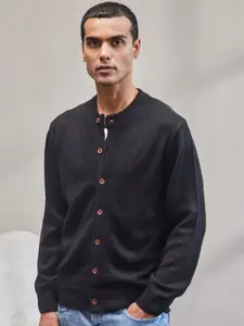 Mr Bowerbird Men Cotton Front-Open Sweaters