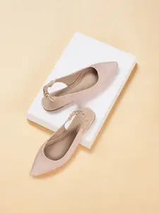 Forever Glam by Pantaloons Women Pointed Toe Ballerinas Flats