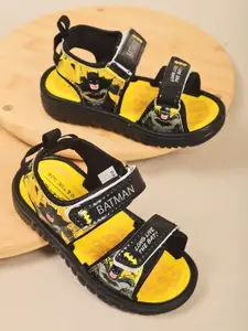 Kids Ville Kids Boys Batman Printed Sports Sandals