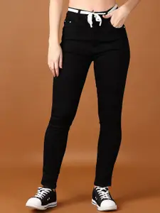 V-Mart Women Cotton Clean Look Regular Fit Mid-Rise Jeans