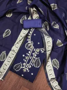 KIMISHA Woven Design Unstitched Dress Material