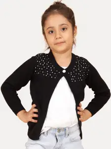 JoE Hazel Girls Embroidered Front-Open