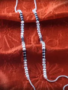 Heer Collection Set Of 2 Silver-Plated Anklets