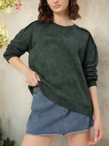 DressBerry Urban Utility Pure Cotton Dyed Sweatshirt