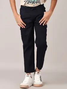 V-Mart Boys Cotton Regular Fit Cargos Trousers