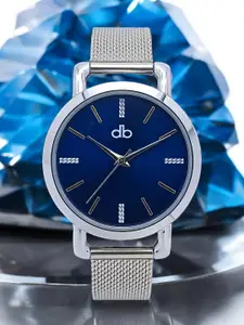 DressBerry Women Brass Dial & Bracelet Style Straps Analogue Watch MP-DB-SS-020