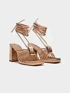 Oroh Women Leather Platform Sandals