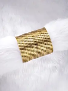 Peora Set Of 3 Gold-Plated Bangles