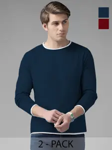 AUSK Men 2 Raw Edge T-shirt