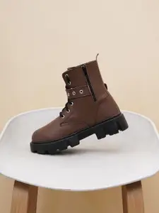 Try Me Women Casual Block-Heeled Boots