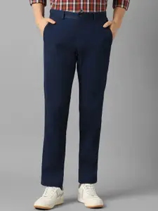 Louis Philippe Sport Men Slim Fit Mid-Rise Trousers