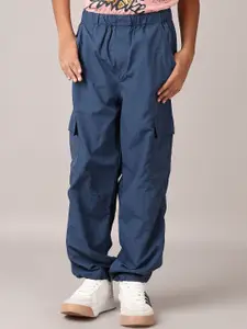 V-Mart Boys Cotton Slip-On Cargos Casual Trousers