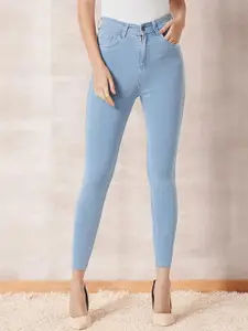 Miss Chase Women Cotton Skinny Fit High-Rise Stretchable Jeans