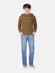Gini and Jony Boys Hooded Full Sleeve Pullover