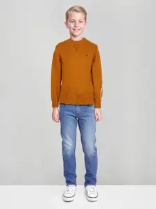 Gini and Jony Boys Long Sleeves Round Neck Pullover