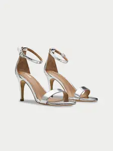 Oroh Women Leather Stiletto Heels Sandals