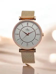 DressBerry Women Steel Bracelet Style Straps Analogue Watch MP-DB-RG-018