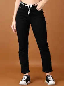 V-Mart Women Cotton Clean Look Regular Fit High-Rise Jeans