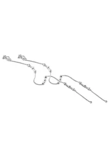 Heer Collection Silver-Plated Anklet