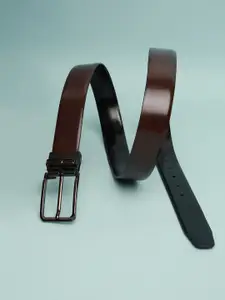 Van Heusen Men Textured Leather Reversible Formal Belt