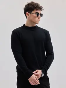 Snitch Men Round Neck Pullover Sweaters