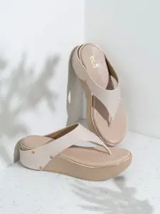 Inc 5 Ethnic Open Back Wedge Sandal