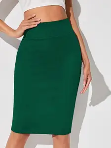 Stylecast X Slyck A-Line Knee-Length Skirt