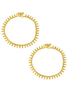 MEMOIR Gold-Plated Anklet