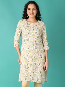 V-Mart Women Paisley Printed Mirror Work Kurta