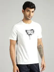 Royal Enfield Men Graphic Printed Round Neck Cotton T-shirt