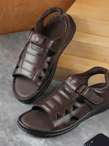 Metro Men Leather Comfort Sandals