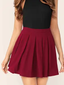 Stylecast X Slyck Flared Mini Skirt