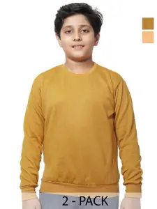 BAESD Boys Pack of 2 Round Neck Long Sleeves Sweatshirt