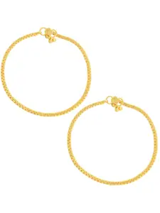 MEMOIR Gold-Plated Payal Pajeb Anklet