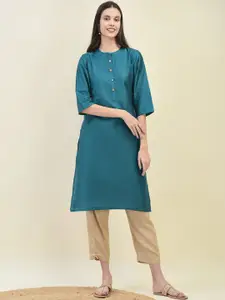 Shree Mandarin Collar Straight Kurta