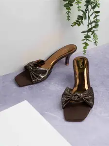 Inc 5 Women Party Square Toe Kitten Heels