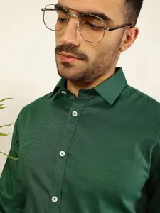 Thomas Scott Men Premium Slim Fit Opaque Formal Shirt