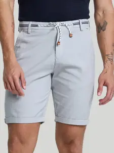 Snitch Men Mid-Rise Regular Fit Shorts