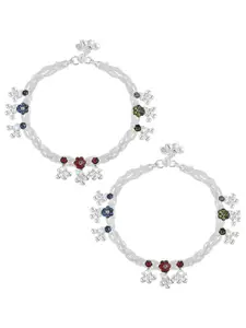 MEMOIR Silver-Plated Anklet