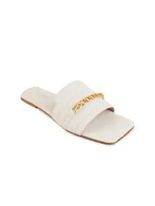 SCENTRA Women Open Toe Flats