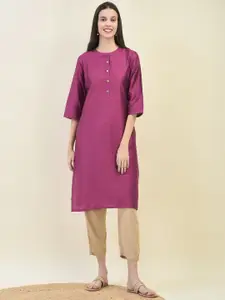 Shree Mandarin Collar Straight Kurta